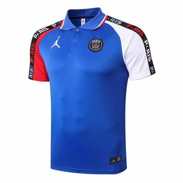 Polo Paris Saint Germain 2020-21 Azul Rojo Blanco